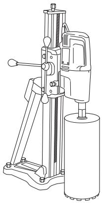 HUSQVARNA DM 330 - Perfuracao com suporte - 1