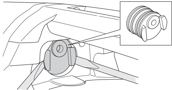 HUSQVARNA DM 330 - Substituir o retentor do selo - 2