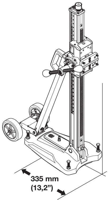 HUSQVARNA DS 150 - Fixing with expander or anchor - 2