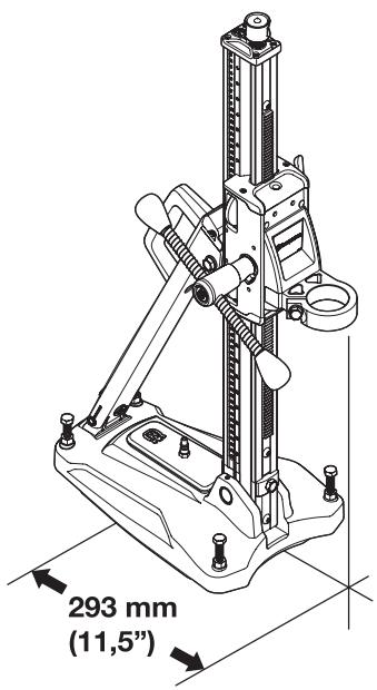 HUSQVARNA DS 150 - Sujetarla con un extensor o un anclaje - 1