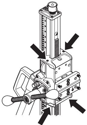 HUSQVARNA DS 150 - Ajuste de la caja de alimentación - 1