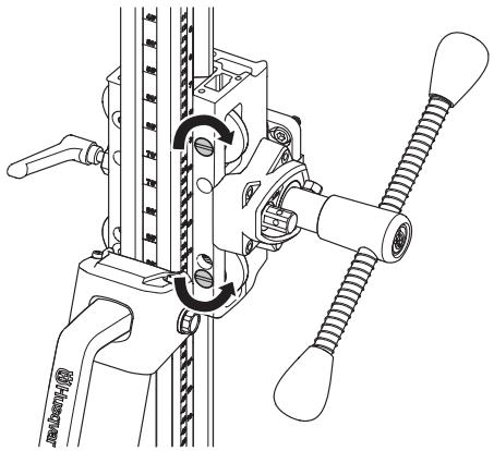 HUSQVARNA DS 150 - Anpassen des Zuführungsgehäuses - 3