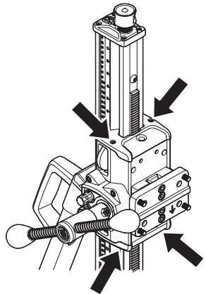 HUSQVARNA DS 150 - Anpassen des Zuführungsgehäuses - 1
