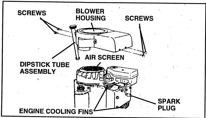 HUSQVARNA IPL - ENGINE COOLING FINS (See Fig. 17) - 1