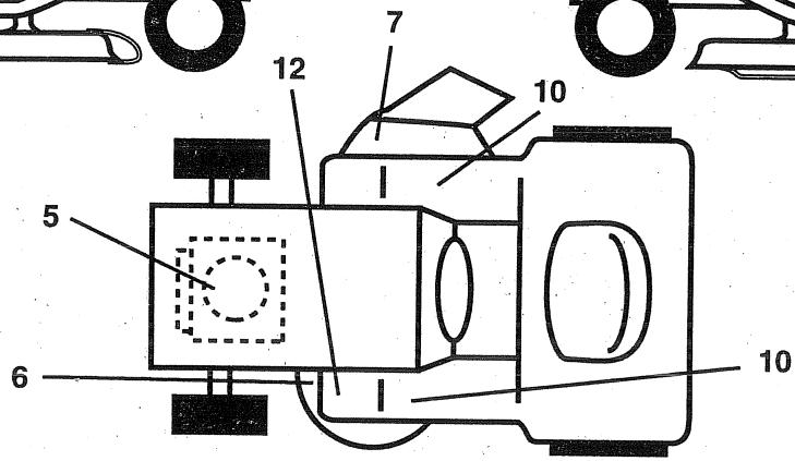HUSQVARNA IPL - TRACTOR- -MODEL NO. LTH130 (HCLTH130A), PRODUCT NO. 954 88 00-61 DECALS - 3