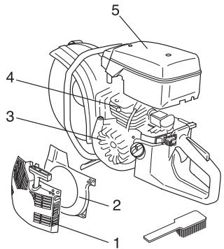 HUSQVARNA K960 - Système de refroidissement - 4