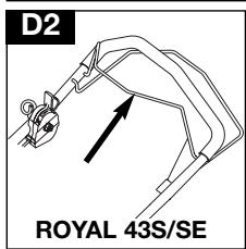HUSQVARNA ROYAL 43 - Arranque manual - 2