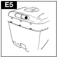 HUSQVARNA ROYAL 43 - Tömming af graesfangent - 5