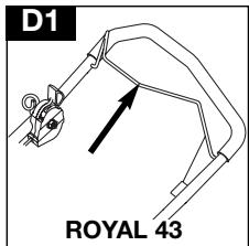 HUSQVARNA ROYAL 43 - Lanceur à retard automatique - 1