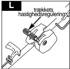 L trækkets hastighedsregulering