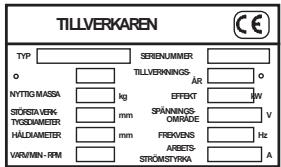 HUSQVARNA TS 230 F - ALLMÄNNSA SÄKERHETSFÖRESKRIFTER - 14