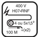 HUSQVARNA TS 300 E - Electrical connection - 4
