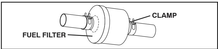 CLAMP FUEL FILTER