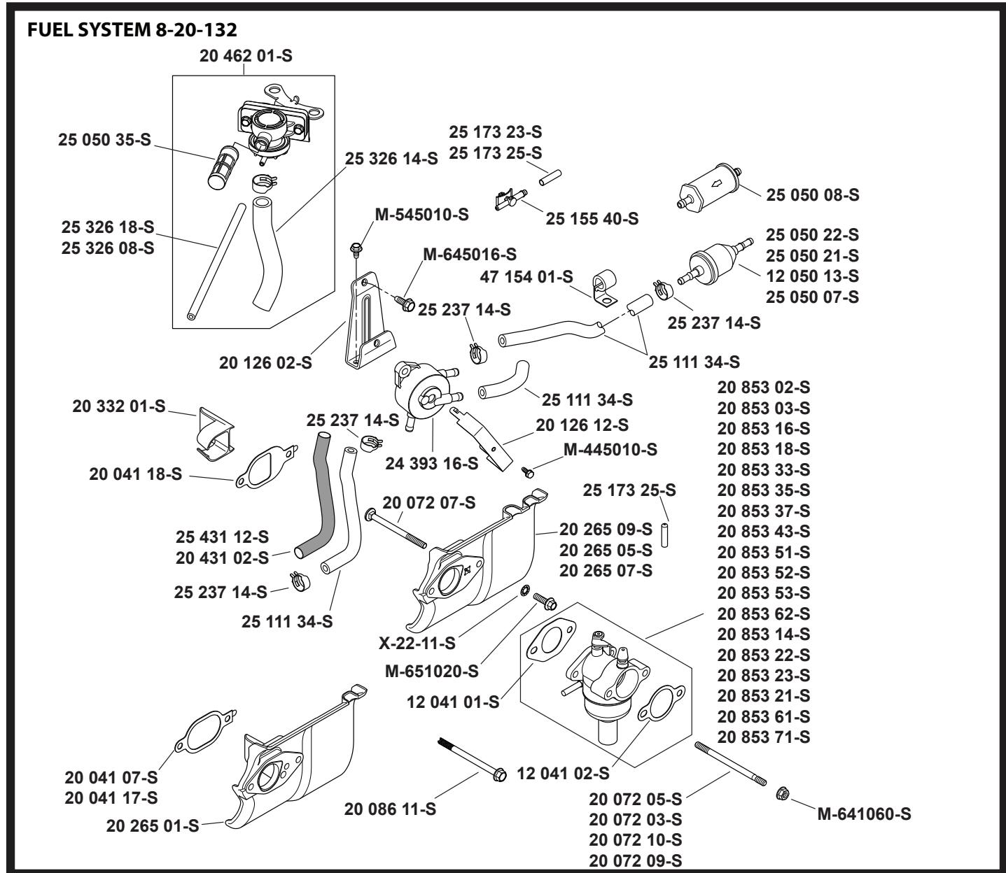 FUEL SYSTEM 8-20-132 20 462 01-S 25 050 35-S 25 326 18-S 25 326 08-S 20 126 02-S M-545010-S 25 173 23-S 25 173 25-S M-645016-S 47 154 01-S 25 237 14-S 25 155 40-S 25 237 14-S 25 111 34-S 20 853 02-S 20 853 03-S 20 853 16-S 20 853 18-S 20 853 33-S 20 853 35-S 20 853 37-S 20 853 43-S 20 853 51-S 20 853 52-S 20 853 53-S 20 853 62-S 20 853 14-S 20 853 22-S 20 853 23-S 20 853 21-S 20 853 61-S 20 853 71-S M-641060-S 20 041 17-S 20 041 07-S 20 041 17-S X-22-11-S M-651020-S 12 041 01-S 20 072 05-S 20 072 03-S 20 072 10-S 20 072 09-S 20 086 11-S 20 086 11-S M-445010-S 25 173 25-S 20 265 09-S 20 265 05-S 20 265 07-S X-22-11-S M-651020-S 12 041 01-S 20 111 34-S 25 237 14-S 24 393 16-S 20 072 07-S M-645016-S 47 154 01-S M-545010-S 25 111 34-S M-641060-S
