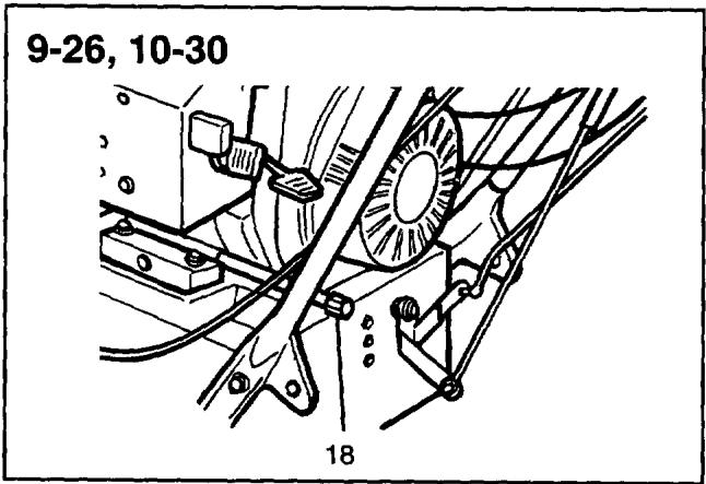 HUSQVARNA 10-30 - Contrôle du niveau d'huile dans le moteur - 2