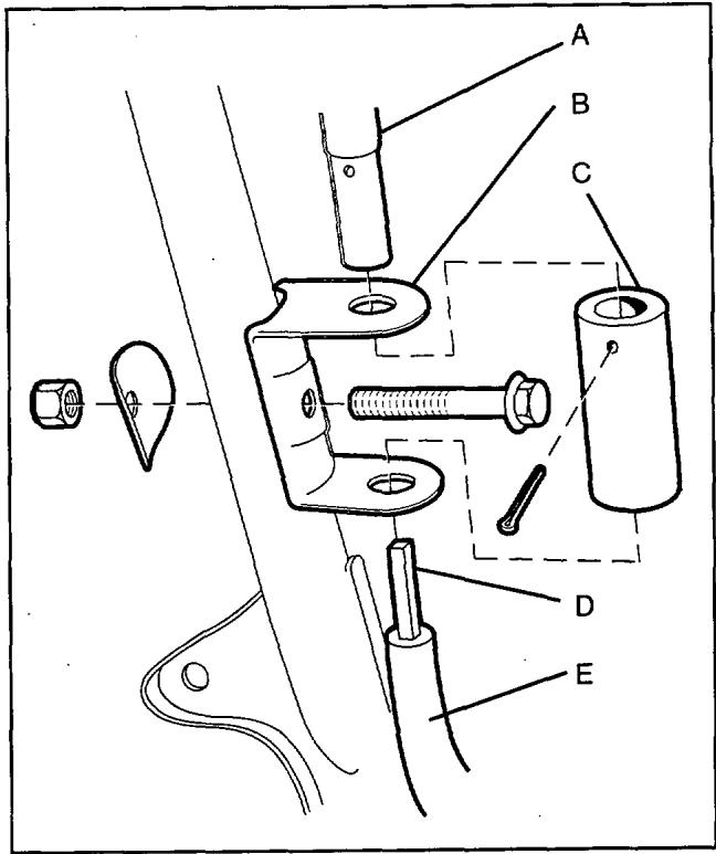 HUSQVARNA 10-30 - Axe flexible et manivelle - 1