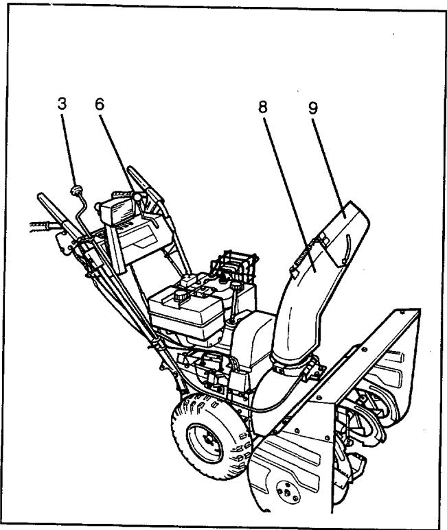 HUSQVARNA 10-30 - Déflecteur (9) - 1