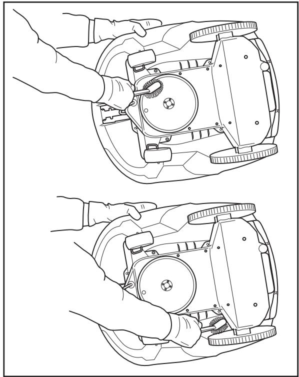 HUSQVARNA 210 C - Underframe and blade disc - 3