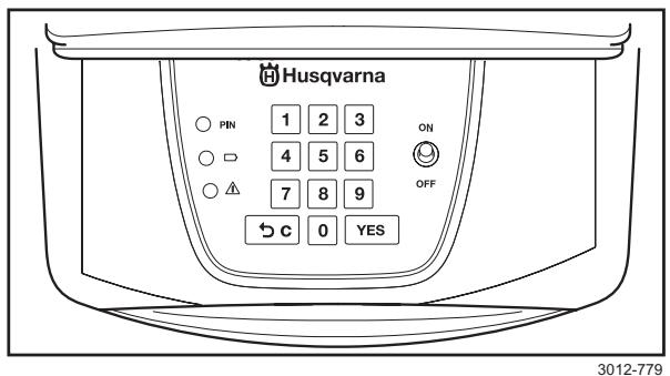 HUSQVARNA 210 C - Control panel - 1