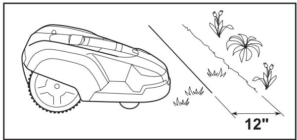 HUSQVARNA 210 C - Boundaries for the working area - 2