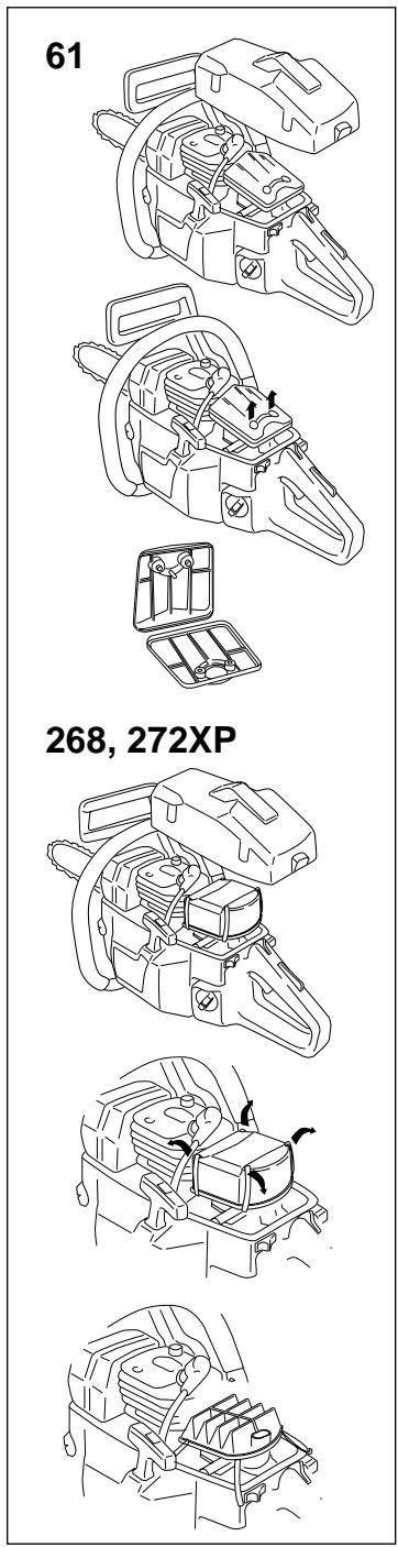 HUSQVARNA 268 - Filtre à air - 2