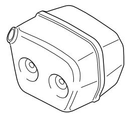 HUSQVARNA 268 - Silencieux - 2