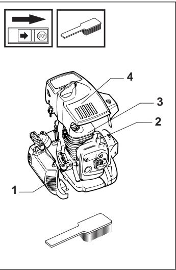 HUSQVARNA 325 R & 325 RJ X - Circuit de refroidissement - 1