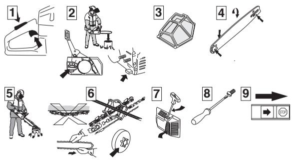 HUSQVARNA 55 RANCHER - Daily maintenance - 1