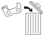 HUSQVARNA 55 RANCHER - Sharpening cutting teeth - 7