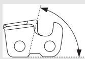 HUSQVARNA 55 RANCHER - General information on sharpening cutting teeth - 11