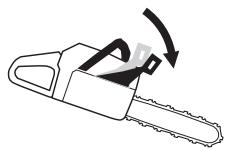 HUSQVARNA 55 RANCHER - Checking the inertia brake release - 3