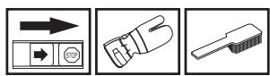 HUSQVARNA 55 RANCHER - Lubricating the bar tip sprocket - 1