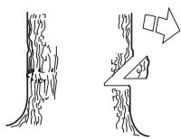 HUSQVARNA 55 RANCHER - Directional cuts - 2