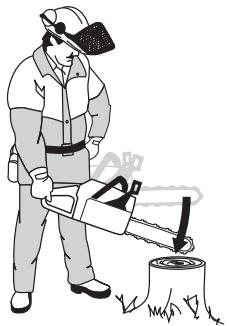 HUSQVARNA 55 RANCHER - Checking the inertia brake release - 2