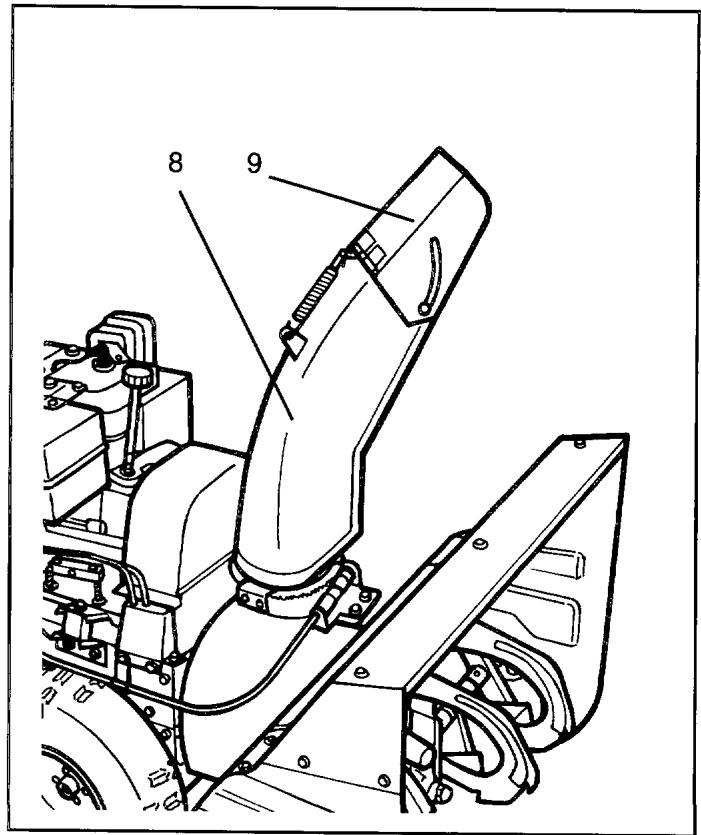 HUSQVARNA 6-23 - Déflecteur (9) - 1