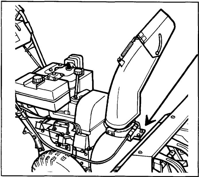HUSQVARNA 6-23 - Enlèvement des courroies - 2