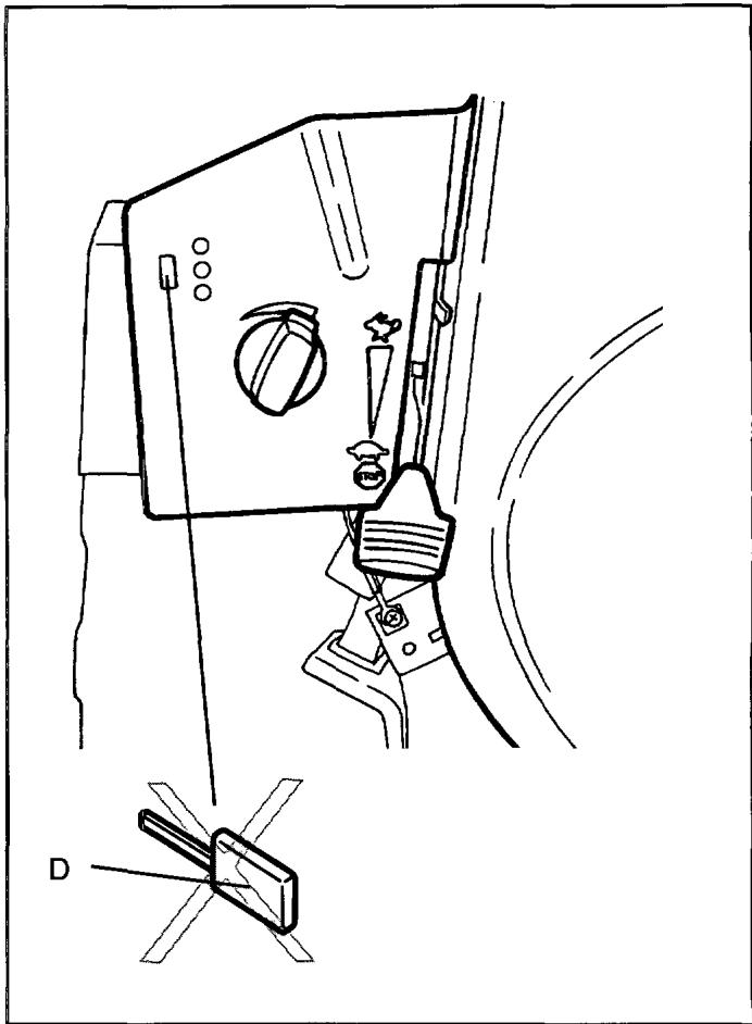 HUSQVARNA 6-23 - Arrêt du moteur - 2
