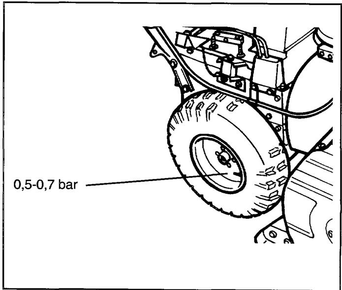 HUSQVARNA 9-26 - Profondeur de la neige - 1