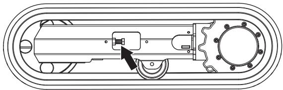 HUSQVARNA DXR 140 - Vérification de la tension du rail - 2
