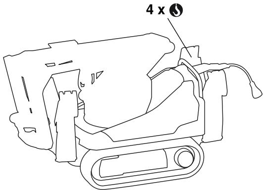 HUSQVARNA DXR 140 - Soulever la machine - 1