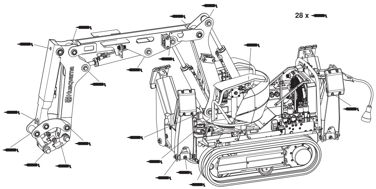 HUSQVARNA DXR 140 - Remplacement - 1