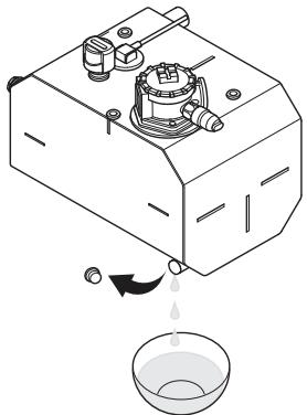 HUSQVARNA DXR 140 - Vidange du fluide hydraulique - 2