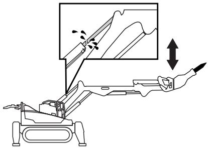 HUSQVARNA DXR 140 - Système de bras - 2
