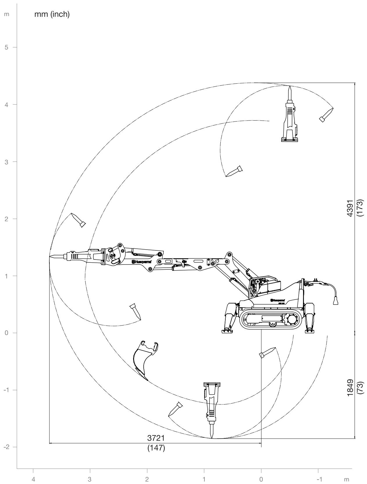 HUSQVARNA DXR 140 - CARACTÉRISTIQUES TECHNIQUES - 1