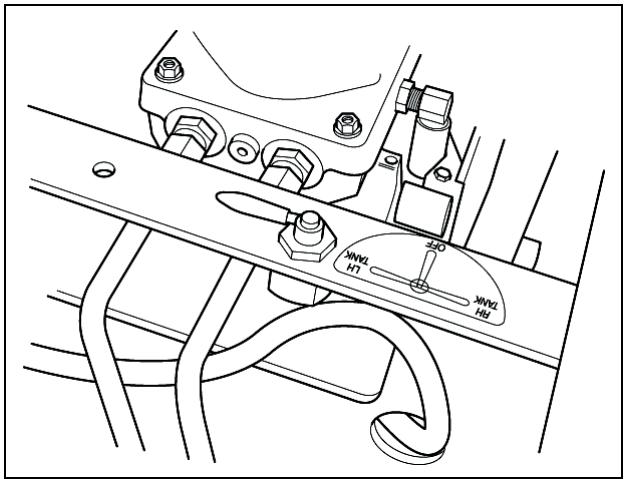 HUSQVARNA IZE 4821 - Robinet de carburant - 1