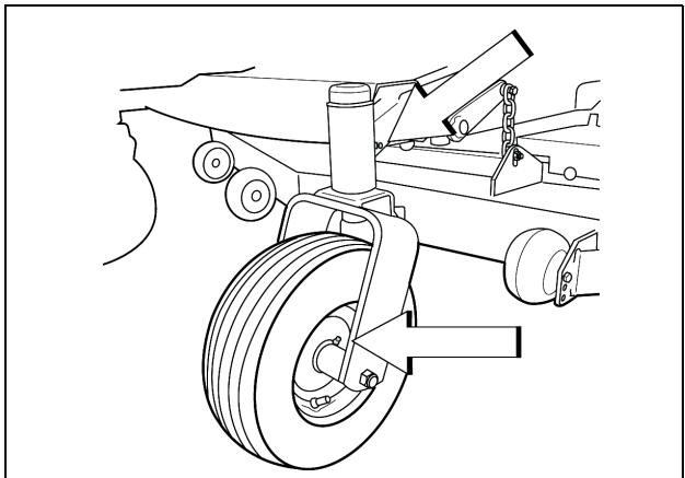 HUSQVARNA IZE 4821 - Dispositif de réglage de la hauteur de l'unité de coupe - 1