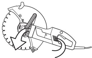 HUSQVARNA K 3000 VAC - Prise d'air de refroidissement - 1