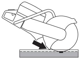 HUSQVARNA K 760 - Protection du disque découpeur - 1