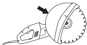HUSQVARNA K3000 WET - Guard for the blade - 1