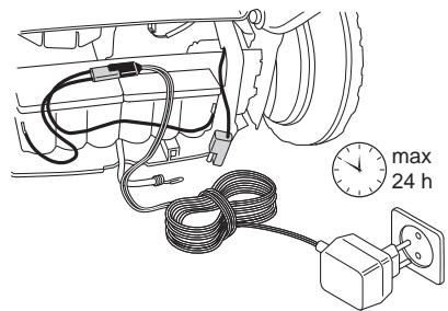 HUSQVARNA LC48VE - Charge de la batterie LC 48 VE - 3